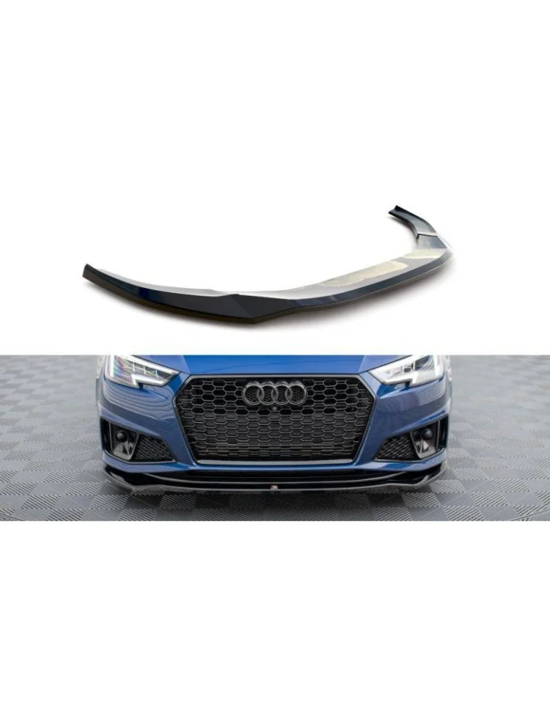 Lame de Pare-chocs Avant V.2 AUDI A4 Competition B9 - Maxton