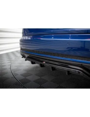 Diffuseur central Arrière (avec une barre verticale) AUDI A4 Competition B9 - Maxton