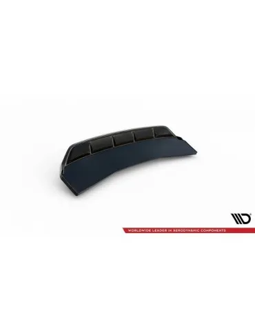 Diffuseur central Arrière (avec une barre verticale) AUDI A4 Competition B9 - Maxton