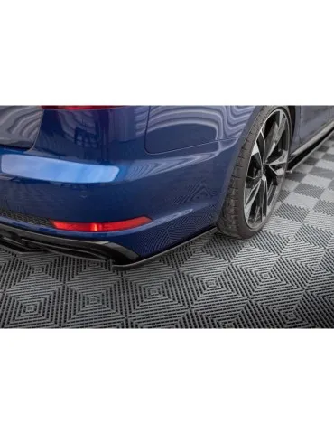 Lame de pare-chocs Latérales Arrière AUDI A4 Competition B9 - Maxton