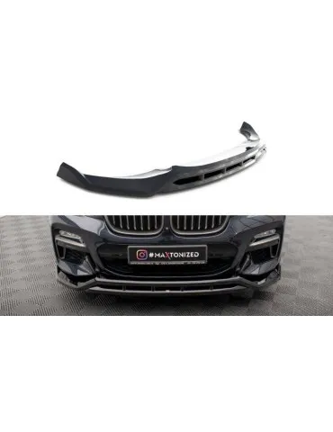Lame de Pare-chocs Avant V.2 BMW X4 M-Pack G02 - Maxton