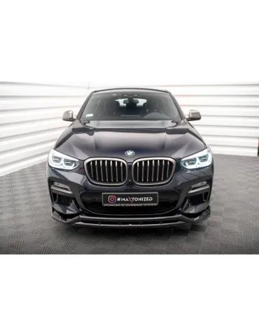 Lame de Pare-chocs Avant V.2 BMW X4 M-Pack G02 - Maxton