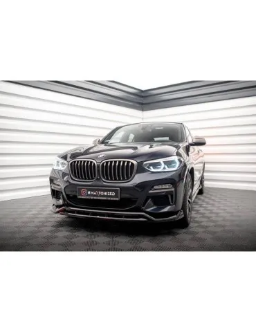Lame de Pare-chocs Avant V.2 BMW X4 M-Pack G02 - Maxton