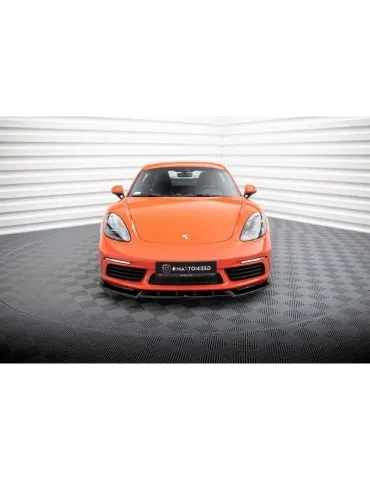 Lame de Pare-chocs Avant V.1 PORSCHE 718 Cayman 982c - Maxton