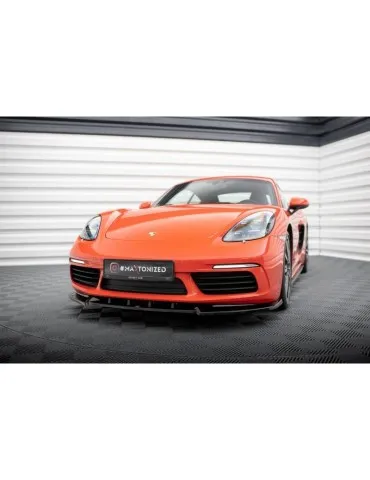 Lame de Pare-chocs Avant V.1 PORSCHE 718 Cayman 982c - Maxton