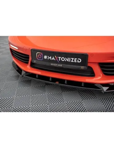Lame de Pare-chocs Avant V.1 PORSCHE 718 Cayman 982c - Maxton