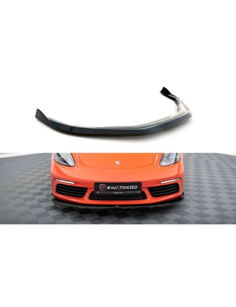 Lame de Pare-chocs Avant V.2 PORSCHE 718 Cayman 982c - Maxton