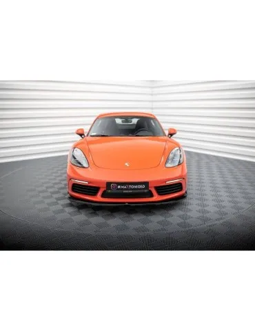 Lame de Pare-chocs Avant V.2 PORSCHE 718 Cayman 982c - Maxton
