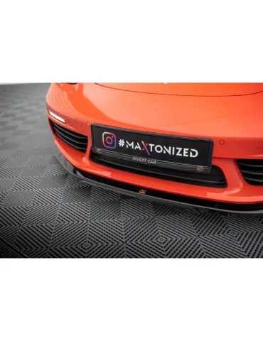 Lame de Pare-chocs Avant V.2 PORSCHE 718 Cayman 982c - Maxton