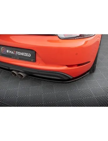 Lame de pare-chocs Latérales Arrière PORSCHE 718 Cayman 982c - Maxton