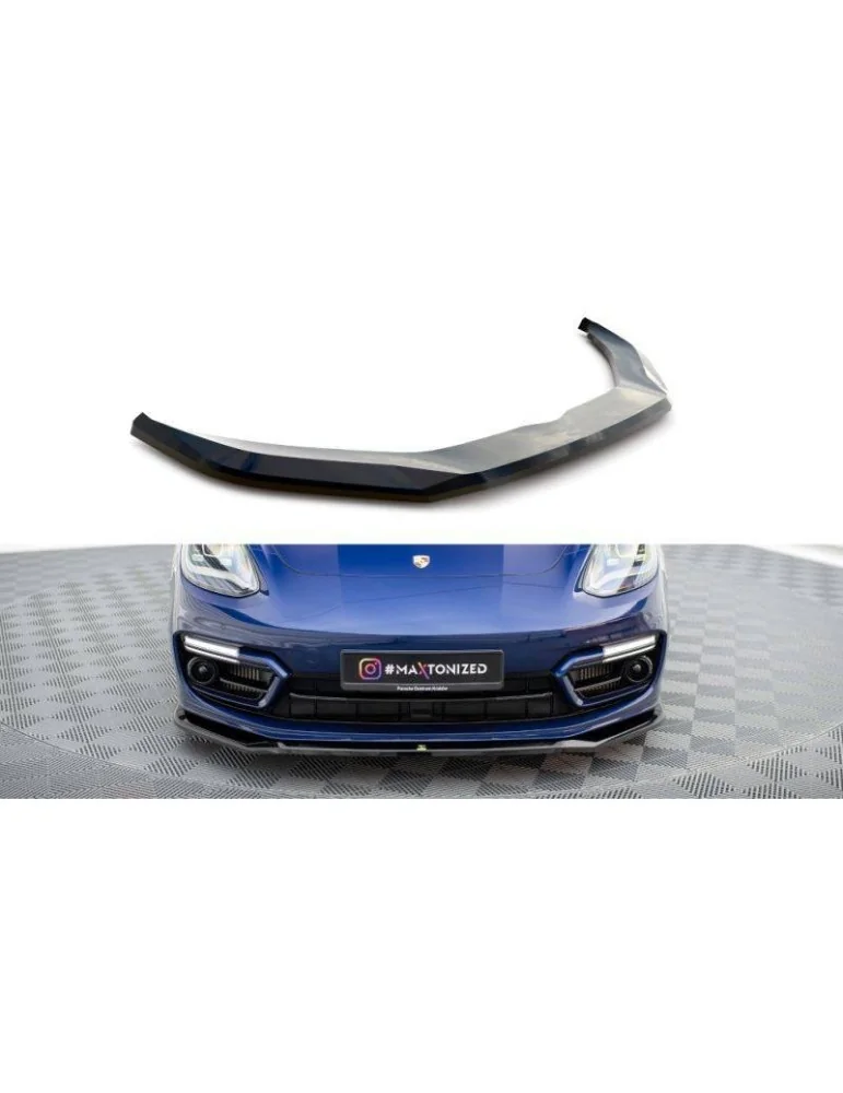Lame de Pare-chocs Avant V.1 PORSCHE Panamera E-Hybrid 971 Facelift - Maxton