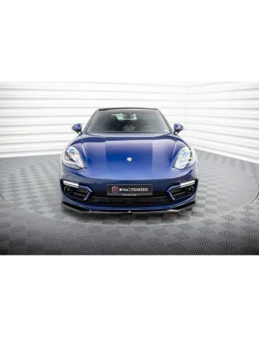 Lame de Pare-chocs Avant V.1 PORSCHE Panamera E-Hybrid 971 Facelift - Maxton