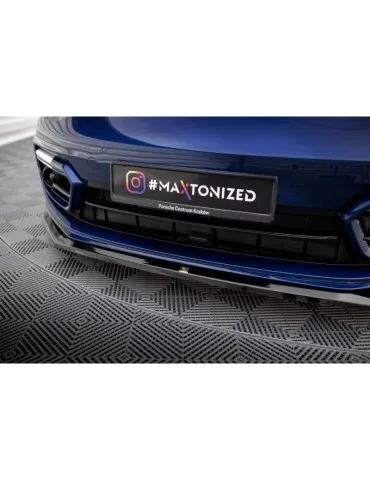 Lame de Pare-chocs Avant V.1 PORSCHE Panamera E-Hybrid 971 Facelift - Maxton