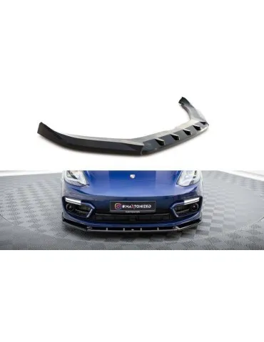 Lame de Pare-chocs Avant V.2 PORSCHE Panamera E-Hybrid 971 Facelift - Maxton