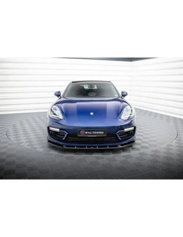 Lame de Pare-chocs Avant V.2 PORSCHE Panamera E-Hybrid 971 Facelift - Maxton