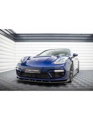 Lame de Pare-chocs Avant V.2 PORSCHE Panamera E-Hybrid 971 Facelift - Maxton