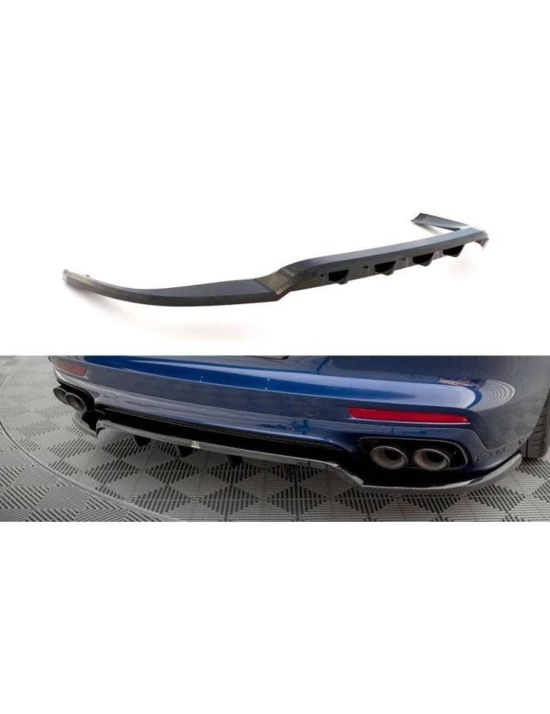 Diffuseur central Arrière (avec une barre verticale) PORSCHE Panamera E-Hybrid 971 Facelift - Maxton