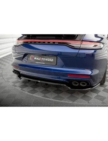 Diffuseur central Arrière (avec une barre verticale) PORSCHE Panamera E-Hybrid 971 Facelift - Maxton