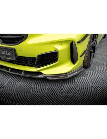 Fibre de carbone Lame de Pare-chocs Avant BMW 1 F40 M-Pack / M135i - Maxton