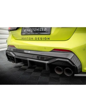 Fibre de carbone Diffuseur Arrière V.1 BMW 1 F40 M-Pack/ M135i - Maxton