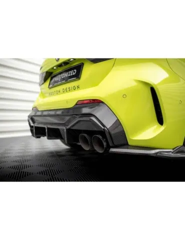 Fibre de carbone Diffuseur Arrière V.1 BMW 1 F40 M-Pack/ M135i - Maxton
