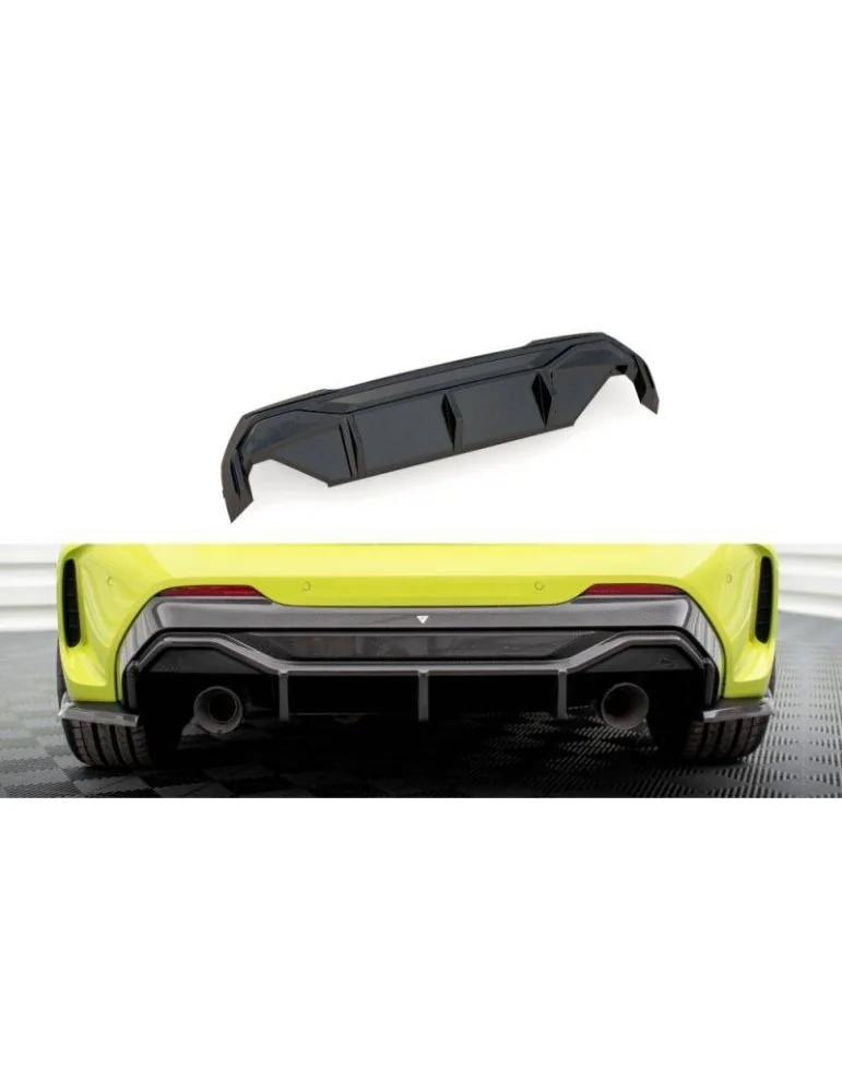 Fibre de carbone Diffuseur Arrière V.2 BMW 1 F40 M-Pack/ M135i - Maxton