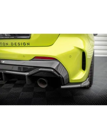 Fibre de carbone Diffuseur Arrière V.2 BMW 1 F40 M-Pack/ M135i - Maxton