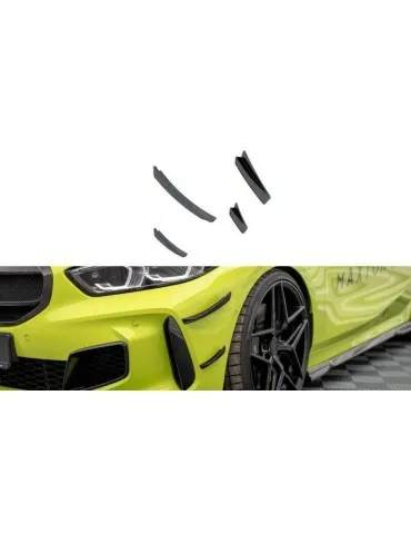 Fibre de carbone Avant Bumper Wings (Déflecteurs d'air) BMW 1 F40 M-Pack/ M135i - Maxton
