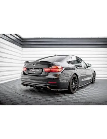 Diffuseur central Arrière (avec une barre verticale) BMW 4 Gran Coupe F36 - Maxton