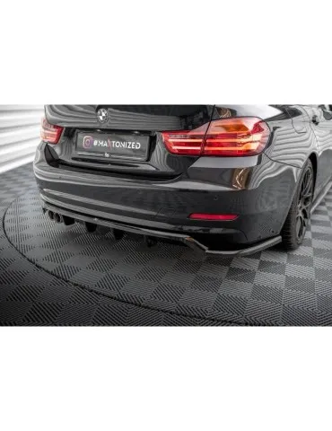 Diffuseur central Arrière (avec une barre verticale) BMW 4 Gran Coupe F36 - Maxton