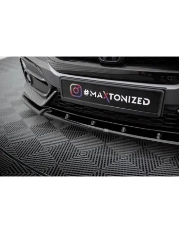 Lame de Pare-chocs Avant + Volets latéraux HONDA CIVIC sport Mk 10 - Maxton