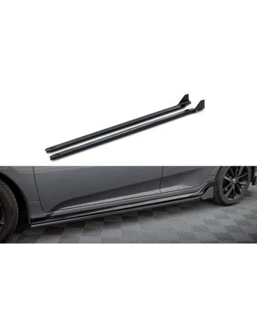 Extension / Rajout de Bas de caisse + Ailerons HONDA CIVIC sport Mk 10 - Maxton