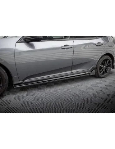 Extension / Rajout de Bas de caisse + Ailerons HONDA CIVIC sport Mk 10 - Maxton