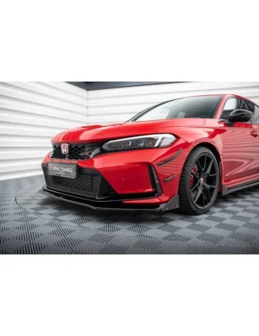 Lame de Pare-chocs Avant V.1 + Volets latéraux HONDA CIVIC Type-R Mk 11 - Maxton