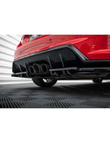 Diffuseur central Arrière (avec une barre verticale) V.2 HONDA CIVIC Type-R Mk 11 - Maxton