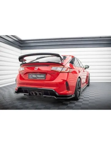 Diffuseur central Arrière (avec une barre verticale) V.2 HONDA CIVIC Type-R Mk 11 - Maxton