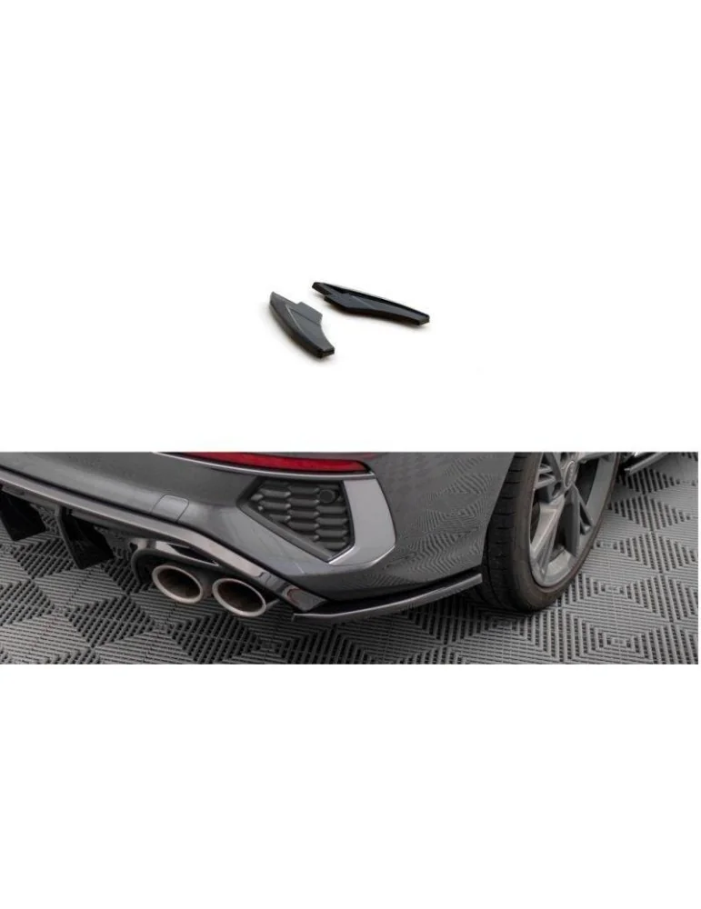 Lame de pare-chocs Latérales Arrière V.2 AUDI S3 Sedan 8Y - Maxton