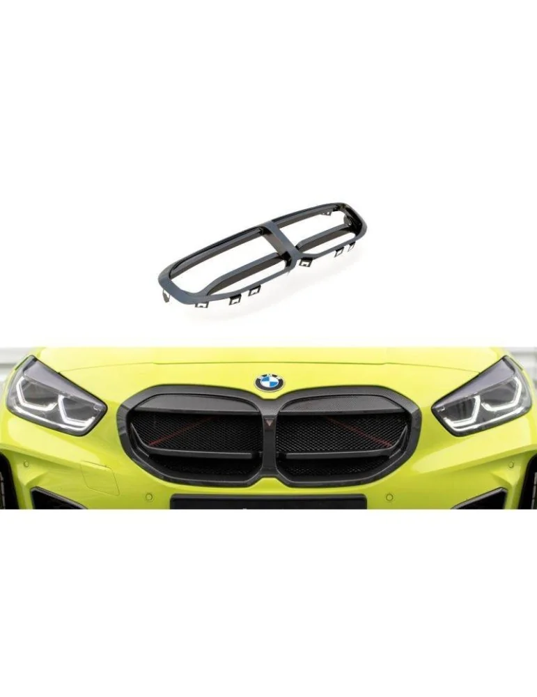 Fibre de carbone Grille Avant BMW 1 F40 M-Pack/ M135i - Maxton
