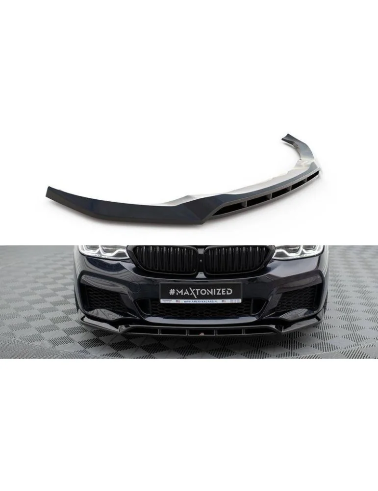 Lame de Pare-chocs Avant BMW 6 GT M-Pack G32 - Maxton