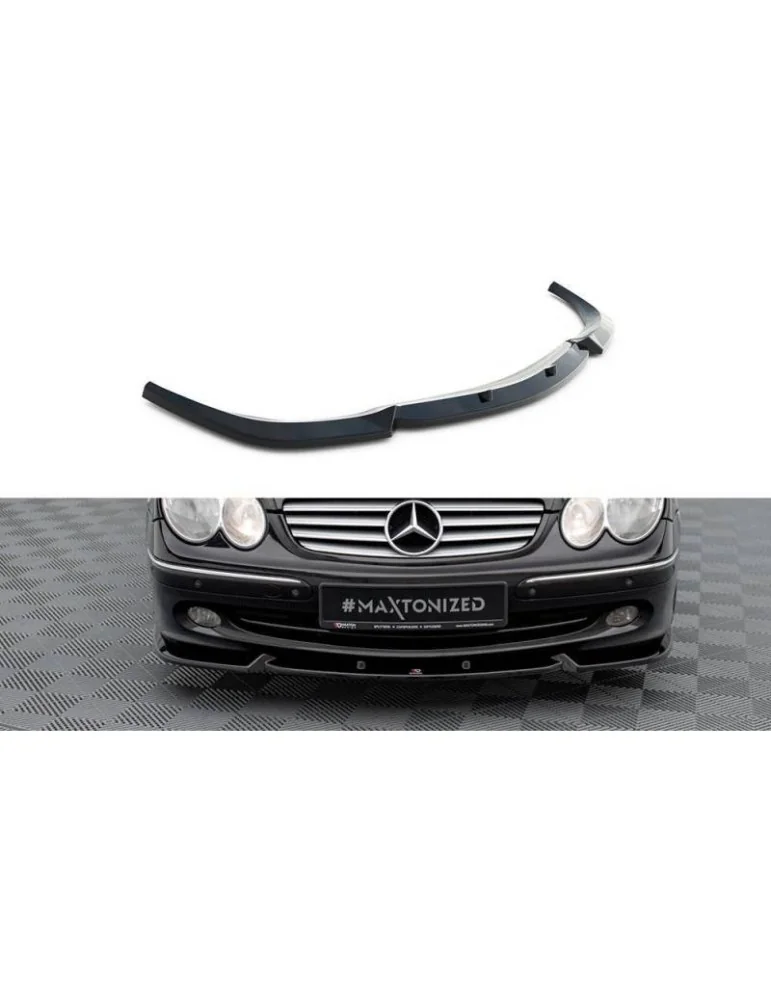 Lame de Pare-chocs Avant V.2 MERCEDES-BENZ CLK W209 - Maxton