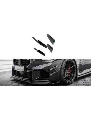 Déflecteurs d'air / Appuis de Pare-chocs Avant (Déflecteurs d'air) BMW M2 G87 - Maxton