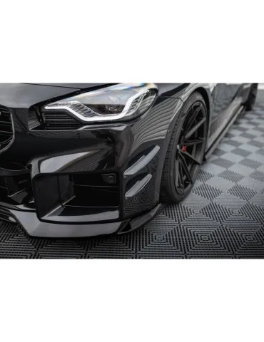 Déflecteurs d'air / Appuis de Pare-chocs Avant (Déflecteurs d'air) BMW M2 G87 - Maxton