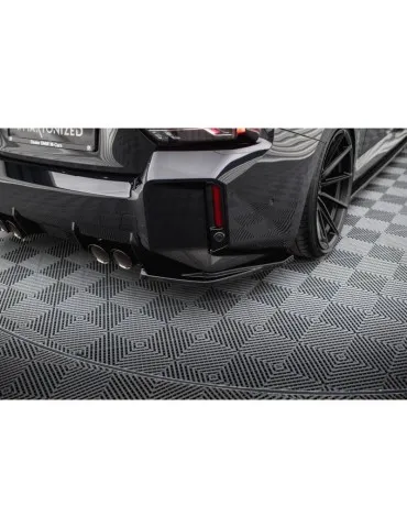 Lame de pare-chocs Latérales Arrière V.1 BMW M2 G87 - Maxton