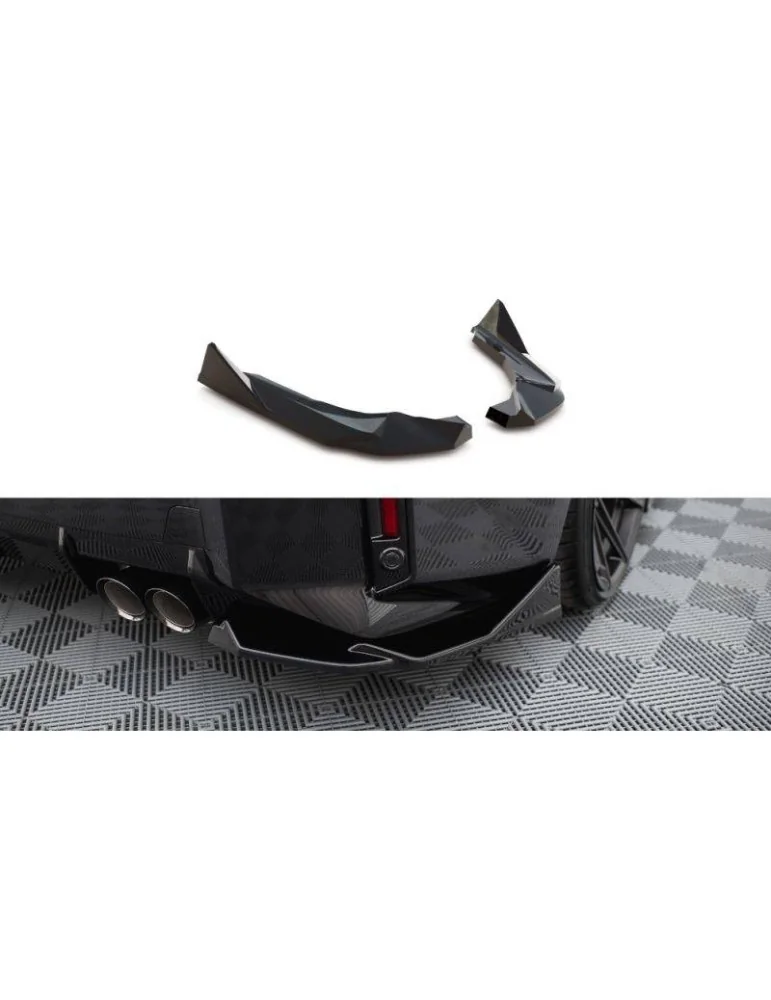 Lame de pare-chocs Latérales Arrière V.2 BMW M2 G87 - Maxton