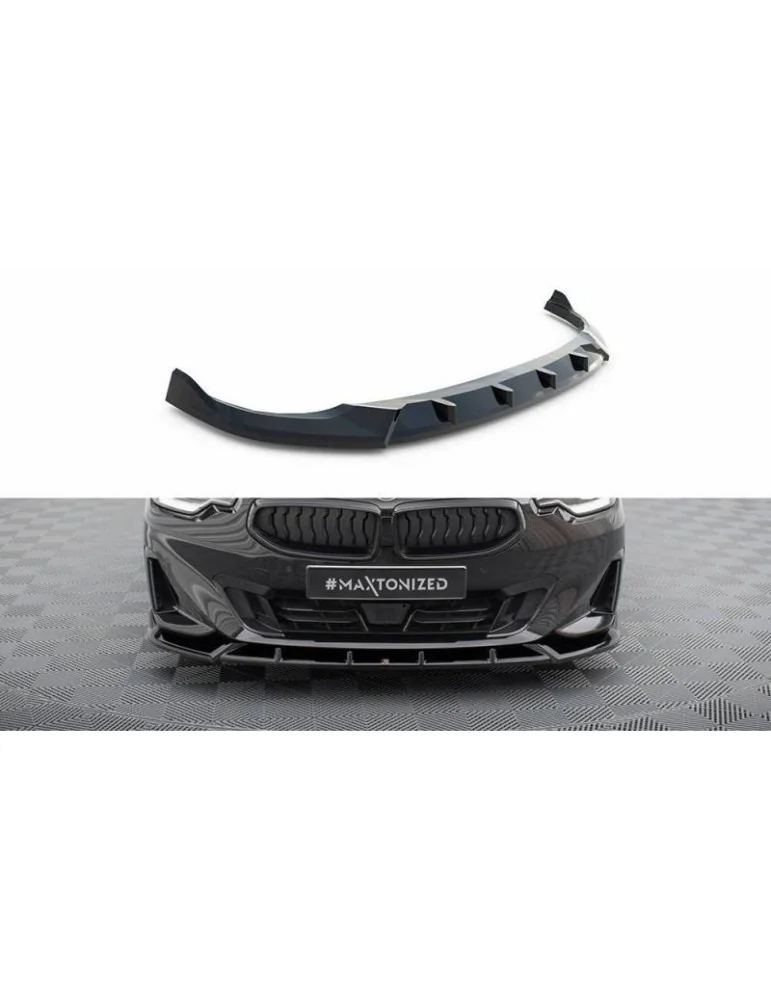 Lame de Pare-chocs Avant V.2 BMW 2 Coupe G42 - Maxton