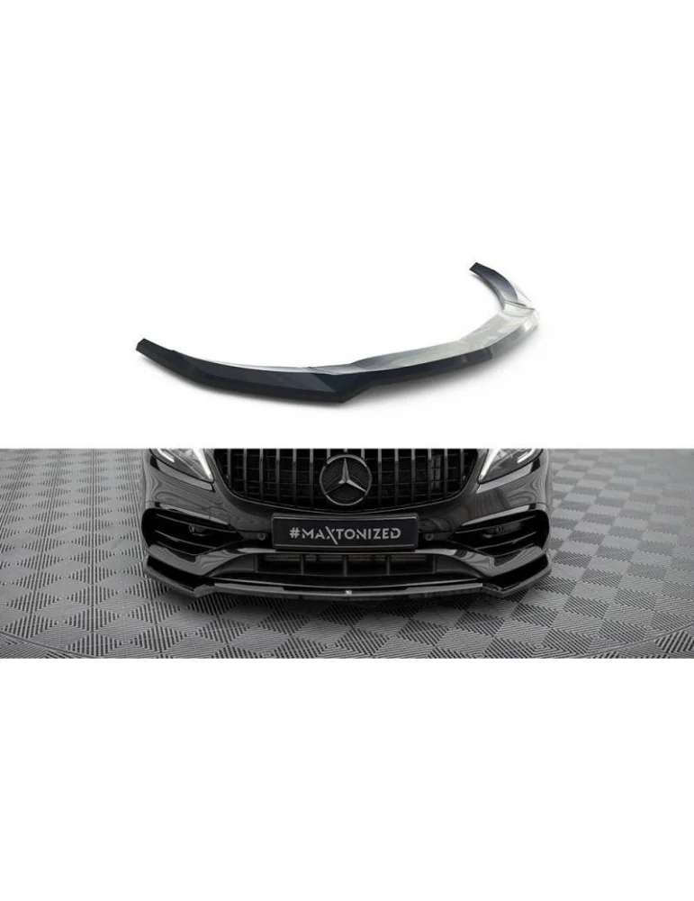 Lame de Pare-chocs Avant V.1 MERCEDES-BENZ A AMG-Line W176 Facelift - Maxton