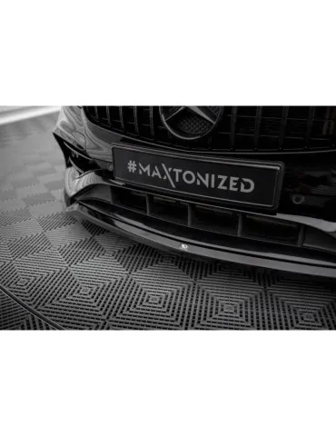 Lame de Pare-chocs Avant V.1 MERCEDES-BENZ A AMG-Line W176 Facelift - Maxton