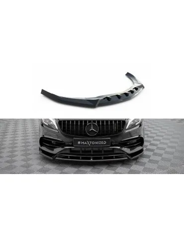 Lame de Pare-chocs Avant V.2 MERCEDES-BENZ A AMG-Line W176 Facelift - Maxton