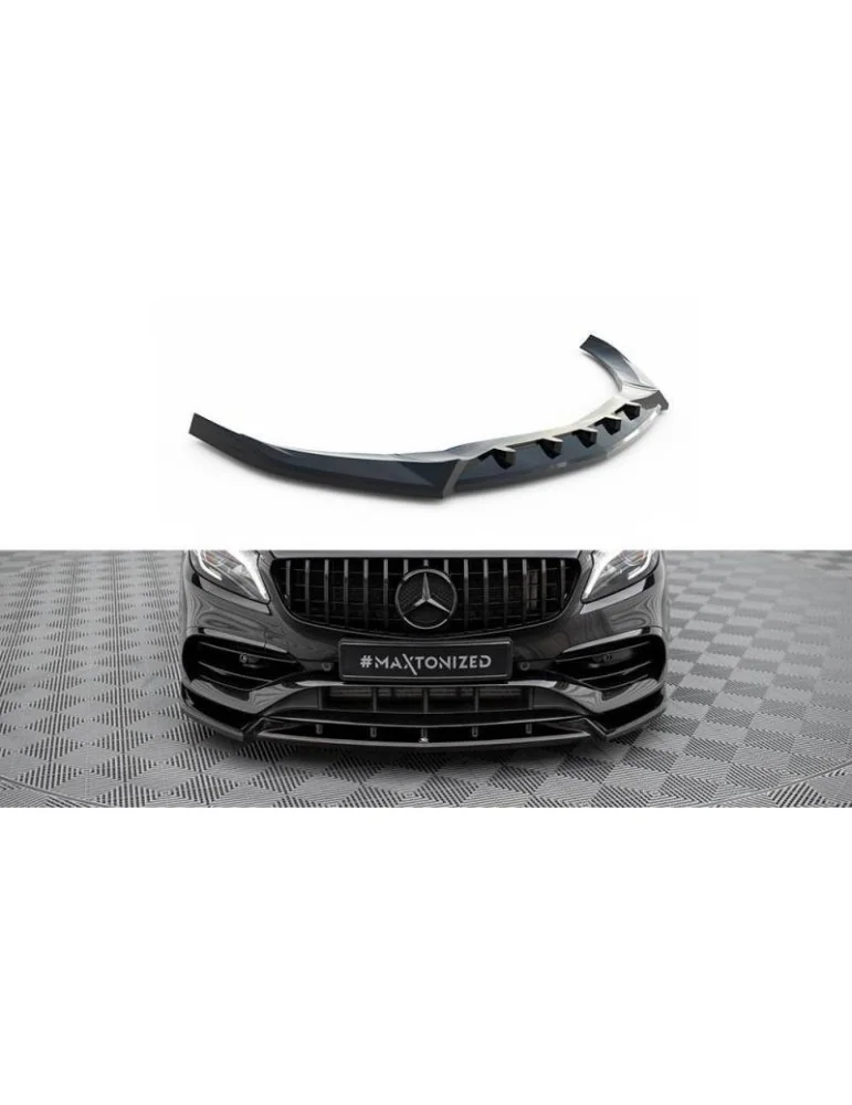 Lame de Pare-chocs Avant V.2 MERCEDES-BENZ A AMG-Line W176 Facelift - Maxton