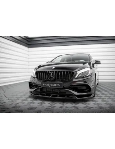 Lame de Pare-chocs Avant V.2 MERCEDES-BENZ A AMG-Line W176 Facelift - Maxton